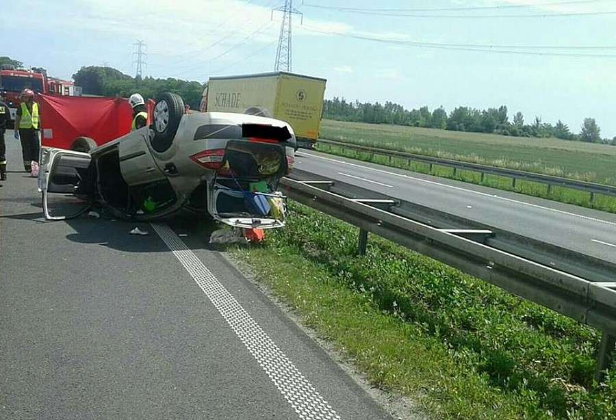 Śmiertelny wypadek na autostradzie A4