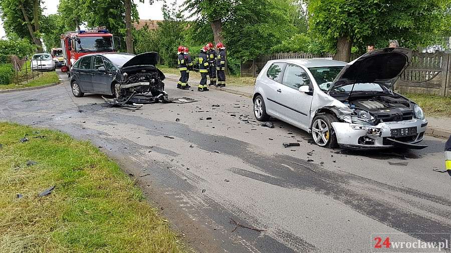Wymusiła pierwszeństwo i doprowadziła do zderzenia