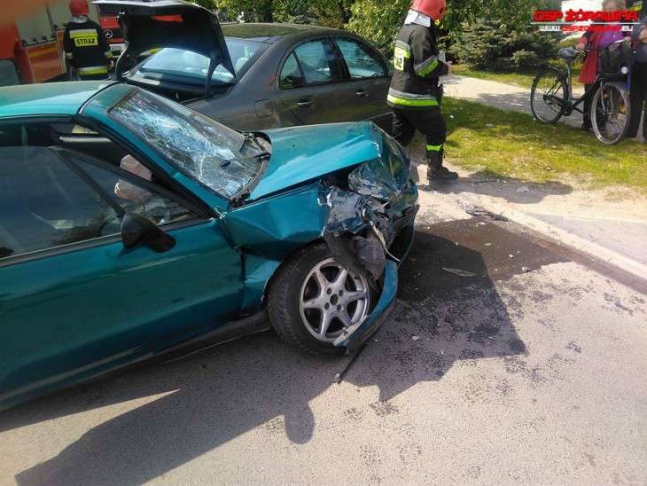 Groźny wypadek w Żórawinie