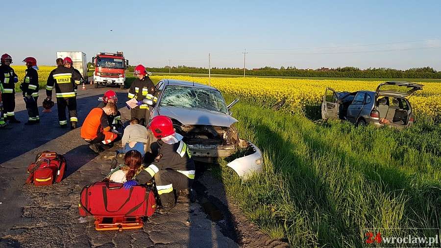 Wypadek pod Wrocławiem