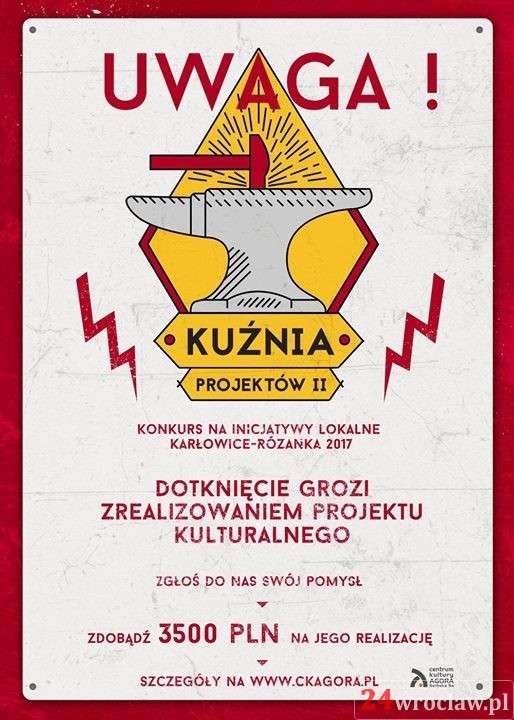 Kuźnia Projektów II / konkurs na inicjatywy społeczno-kulturalne