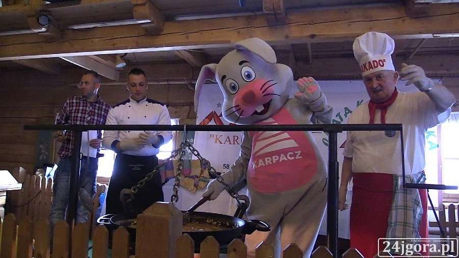 W Karpaczu bawili się z jajem!