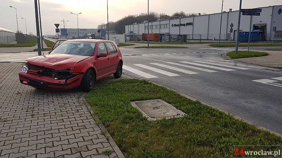 Zderzenie z TIRem pod Wrocławiem
