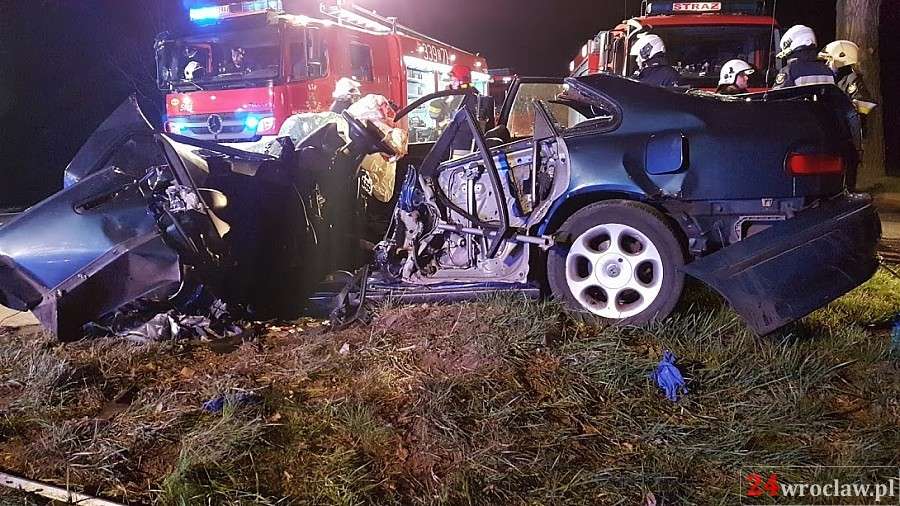 Makabryczny wypadek pod Wrocławiem