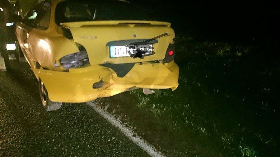 Wypadek na drodze Wrocław - Strzelin