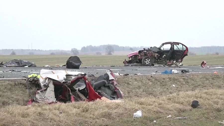 Tragedia pod Zgorzelcem. Nie żyje dwóch kierowców.