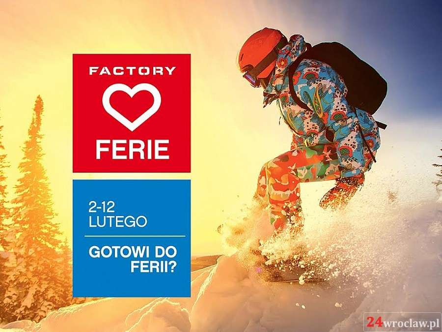 Gotowi do ferii? Factory Wrocław dopłaci do zakupów