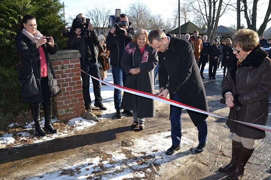 Otwarcie domów dla repatriantów