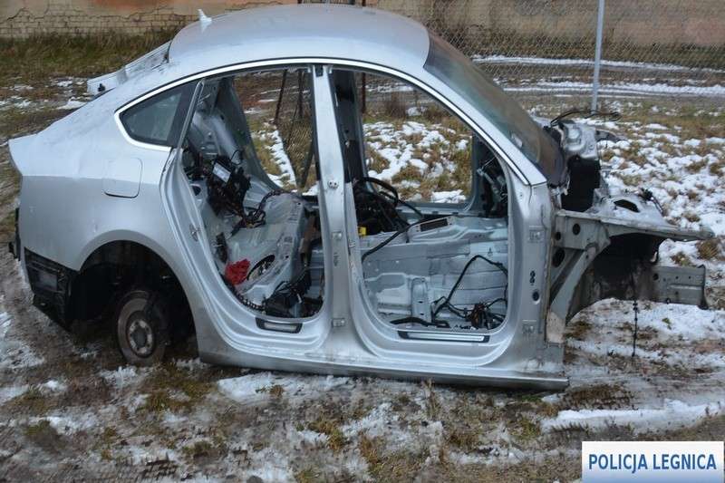 Policjanci zlikwidowali „dziuplę” samochodową