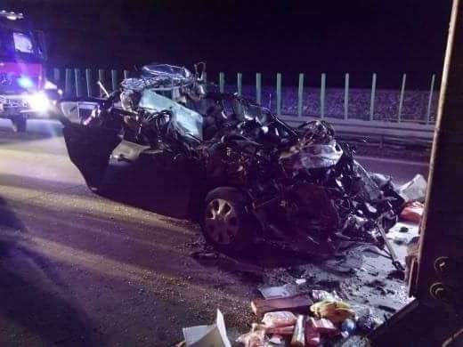Śmiertelny wypadek na A4. Zginęły dwie osoby.