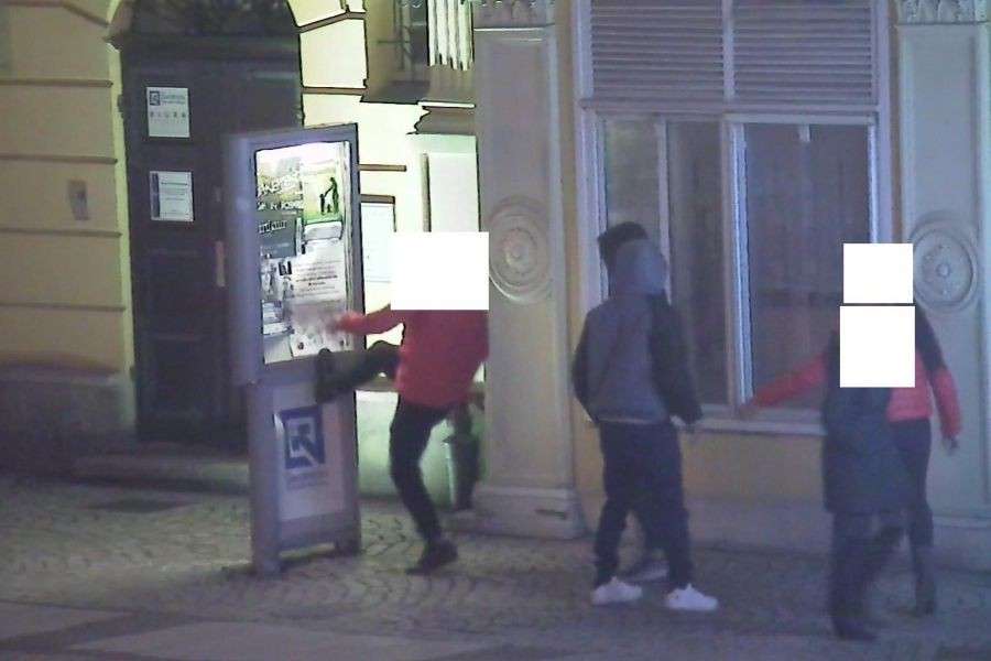Chciał ogłosić, że jest wandalem