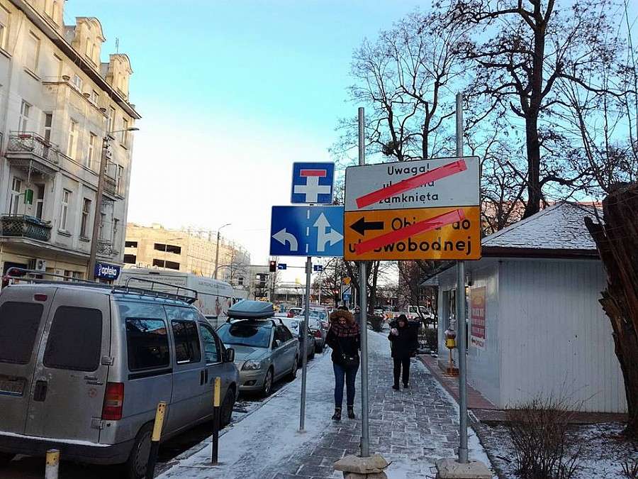 Zamkną ulicę Suchą.