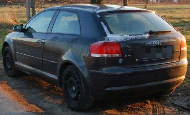 Policjanci odzyskali skradzione Audi 