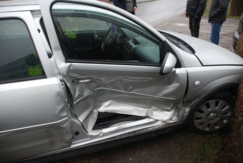 Wypadek drogowy w Bukowicach