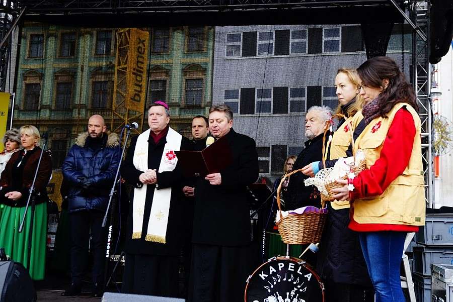 Tłumy na wspólnej wigilii