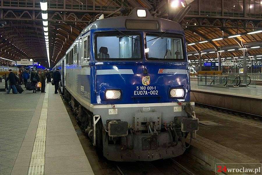 Wielkie opóźnienia pociągów we Wrocławiu
