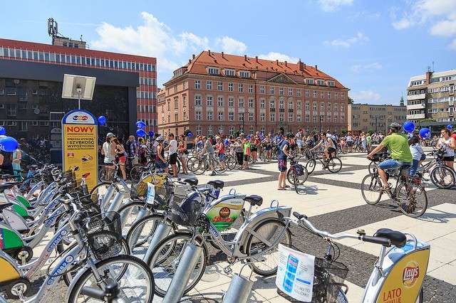 Wrocławski rower -  milion wypożyczeń