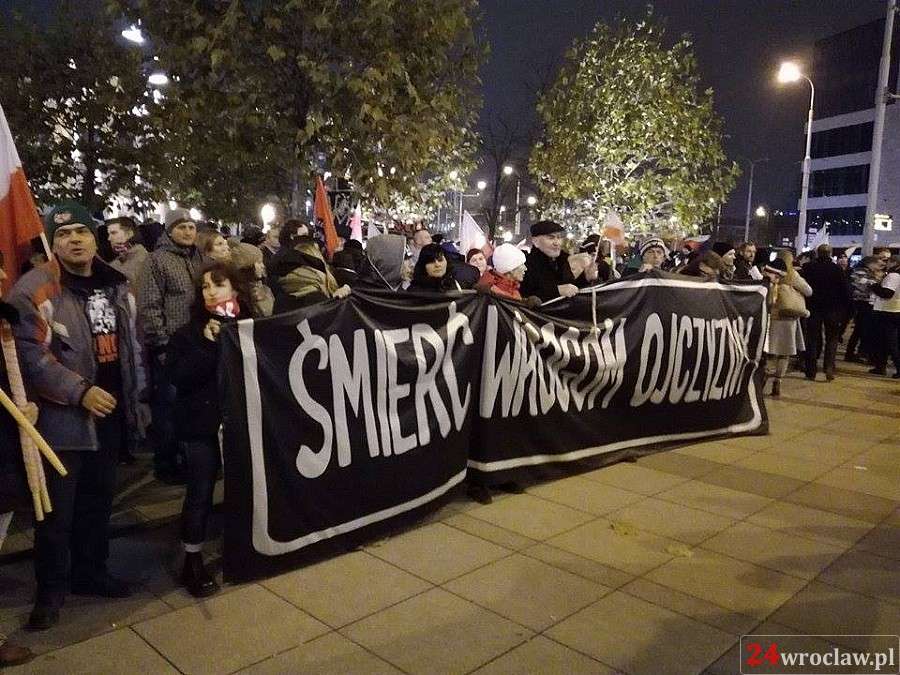 Marsz Patriotów przeszedł ulicami Wrocławia