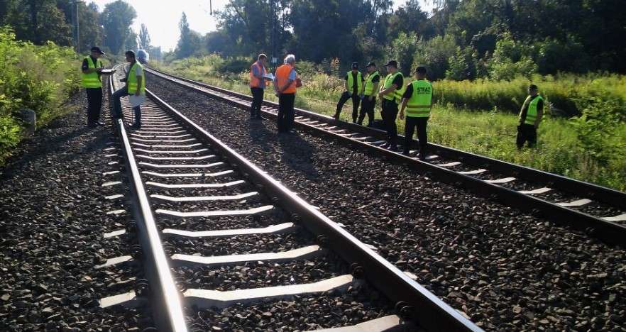 Pociąg przeciął mężczyznę na pół