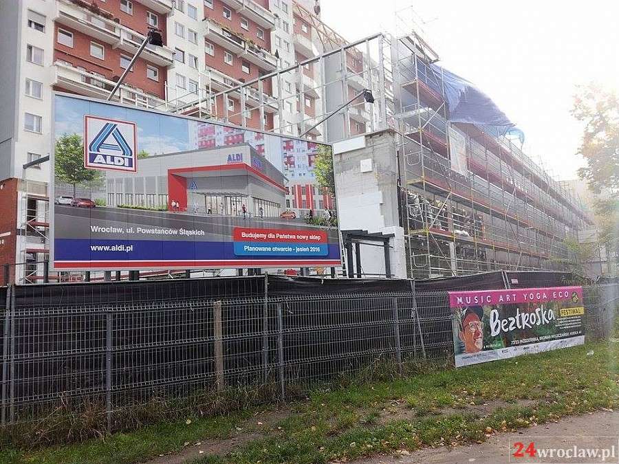 Nowy Sklep Aldi we Wrocławiu