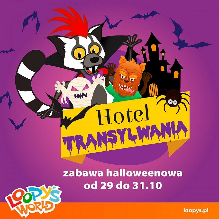 Halloweenowa zabawa w Loopy’s World