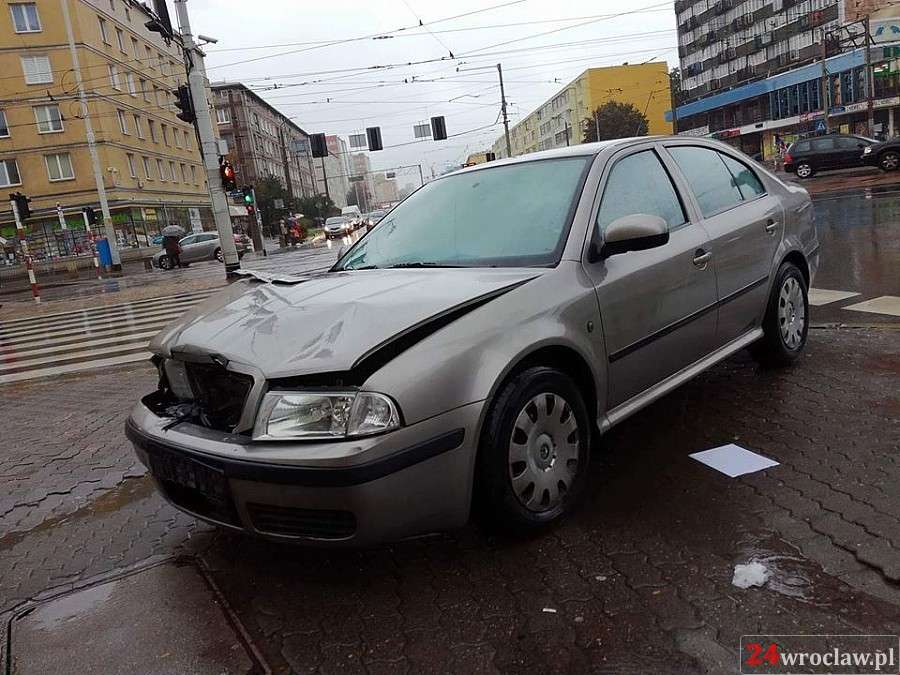 Zderzenie na Placu Legionów