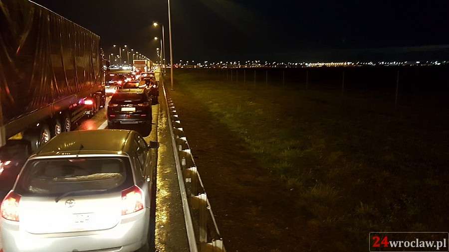 Ogromne korki na autostradzie A4
