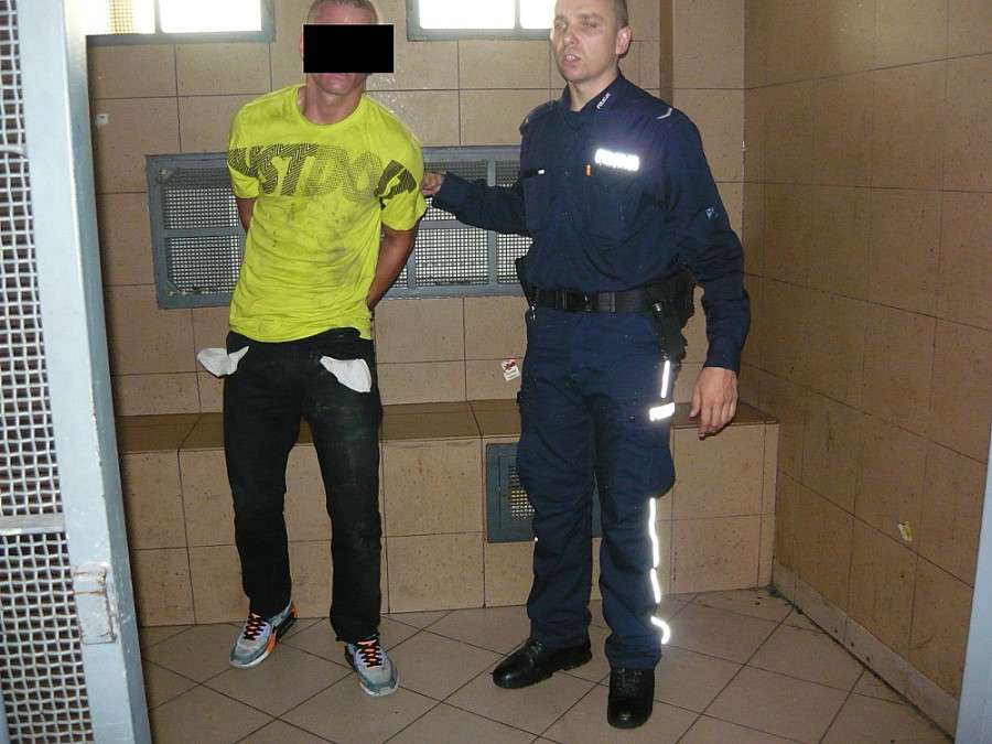 Zatrzymany za kradzież i narkotyki