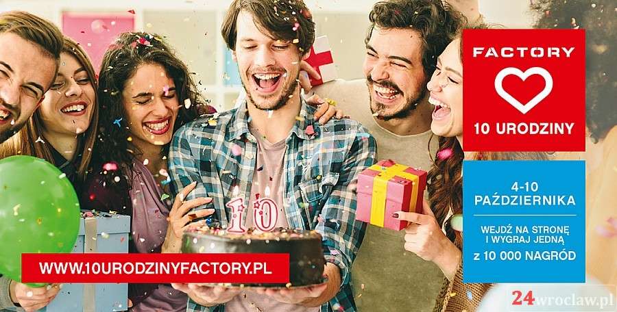 Factory świętuje 10 urodziny na dworcu Wrocław Główny