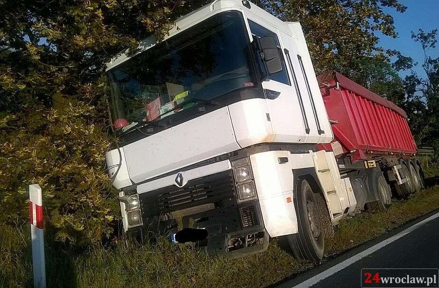 Pijany kierowca ciężarówki