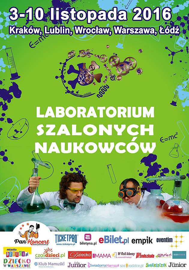 Międzynarodowe show Laboratorium Szalonych Naukowców dotrze do Wrocławia
