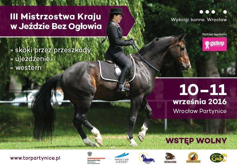 III Mistrzostwa Kraju w Jeździe Bez Ogłowia!
