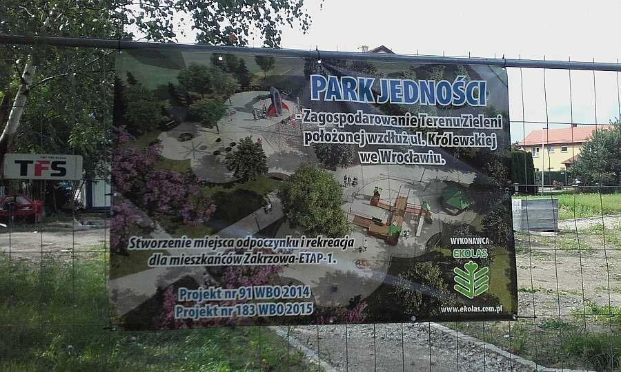 Co dalej z Parkiem Jedności?