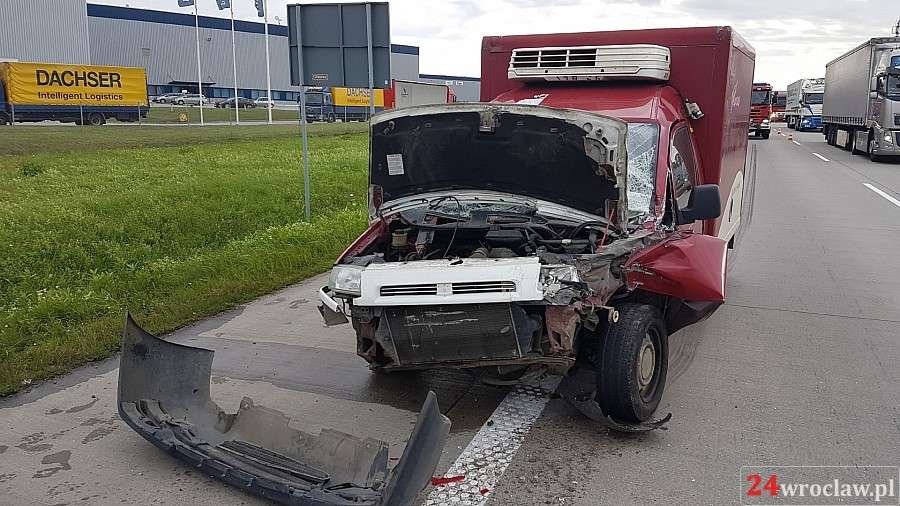 Kolejne zderzenie w okolicach Bielan Wrocławskich