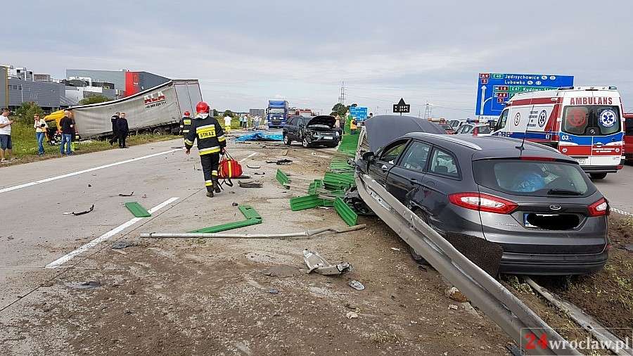 Karambol na Bielanach Wrocławskich