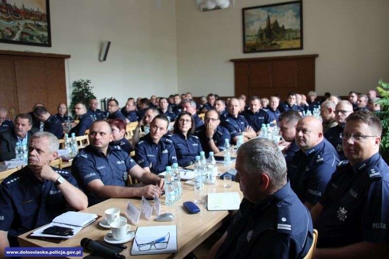 Dolnośląscy policjanci podsumowali I półrocze 2016 roku