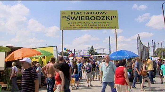 Kontrole na wrocławskim targowisku