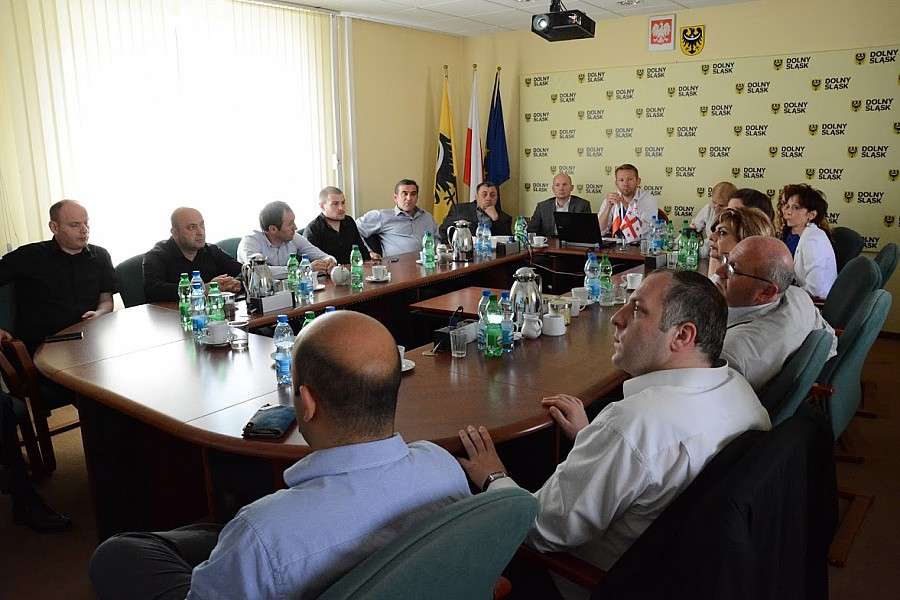 Wizyta gruzińskich samorządowców na Dolnym Śląsku