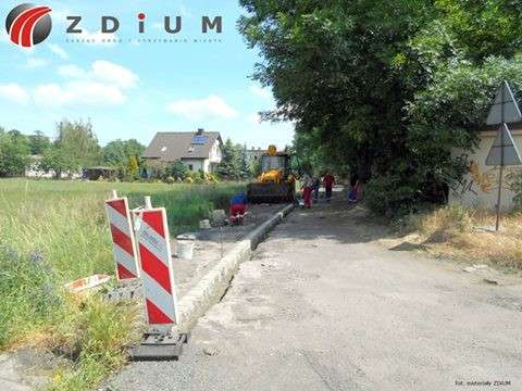 Remont ulicy Białych Goździków