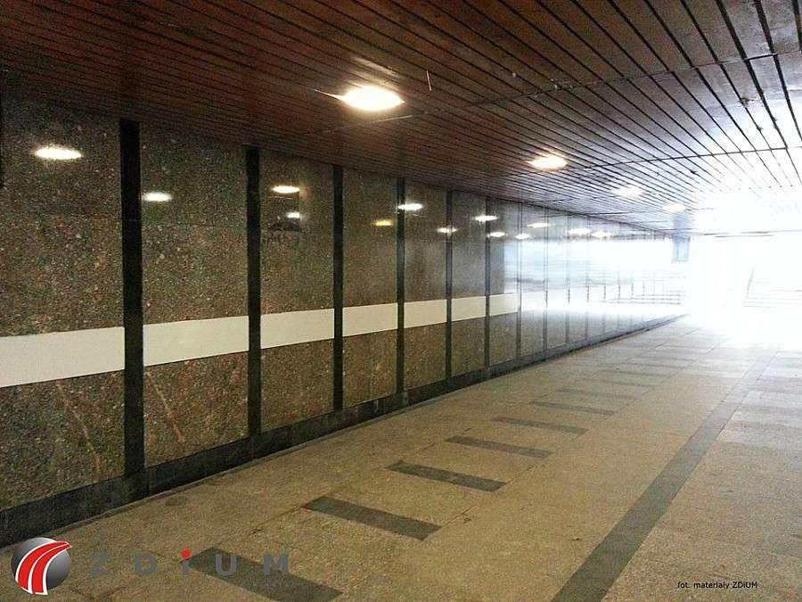 Prace remontowe w Przejściu Słodowym