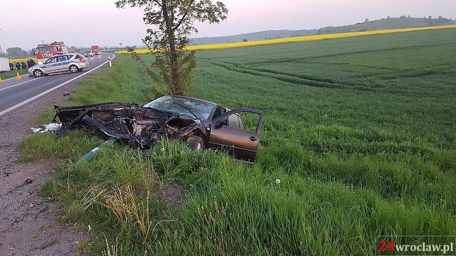 Wymusił pierwszeństwo i trafił do szpitala