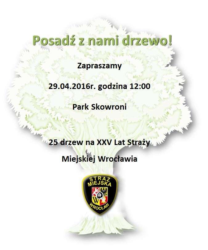 Zapraszamy na jubileuszowe sadzenie drzew!