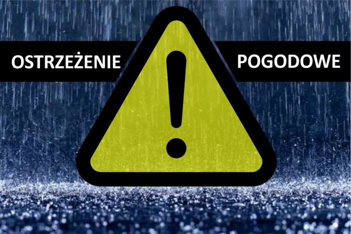 Uwaga - Ostrzeżenie meteo
