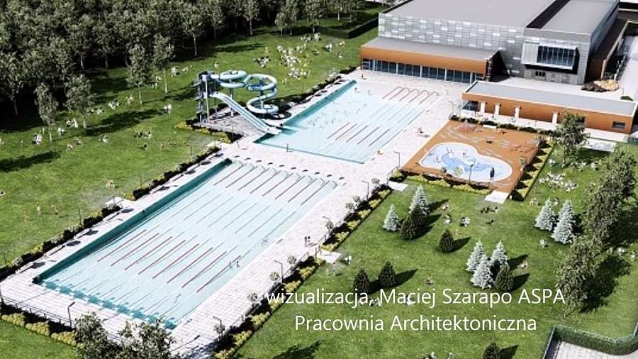Trwa budowa basenów na Wejherowskiej