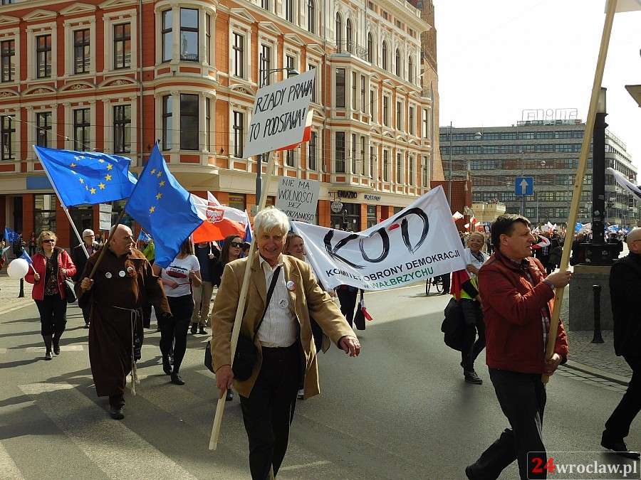 KOD i Petru we Wrocławiu 