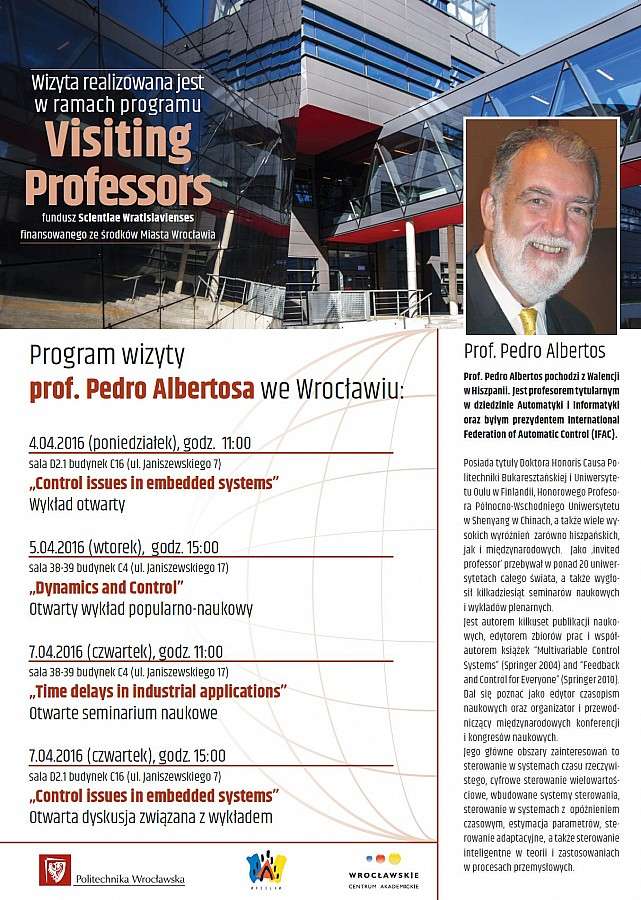 Pedro Albertos we Wrocławiu