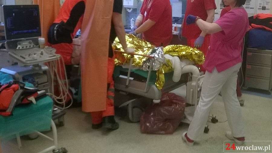 Na Bielanach Wrocławskich znaleziono mężczyznę w głębokiej hipotermii