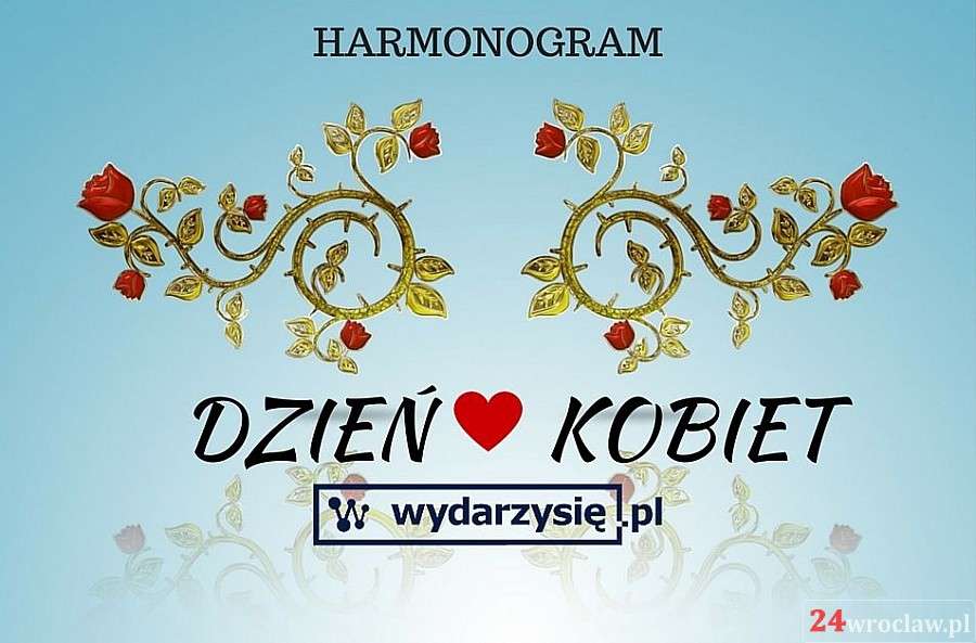 Harmonogram wydarzeń na DZIEŃ KOBIET