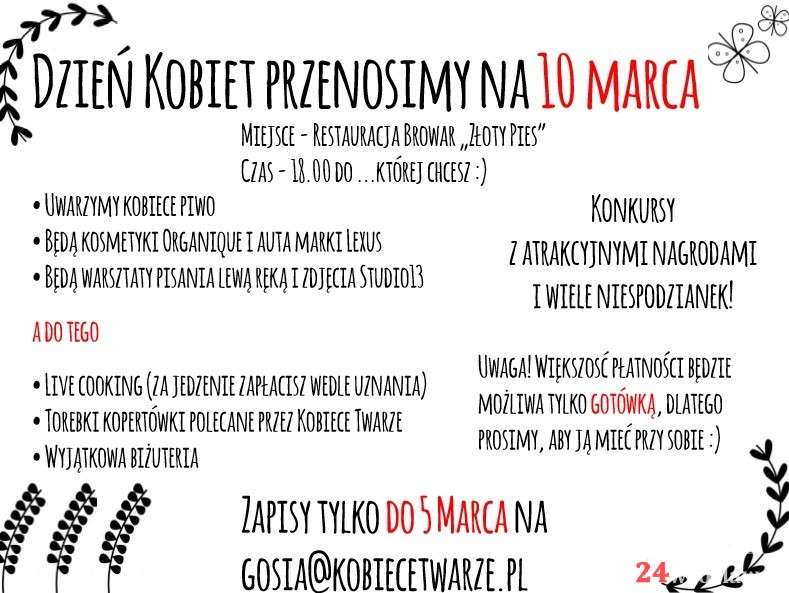 Dzień Kobiet z Forum Kobiecych Twarzy
