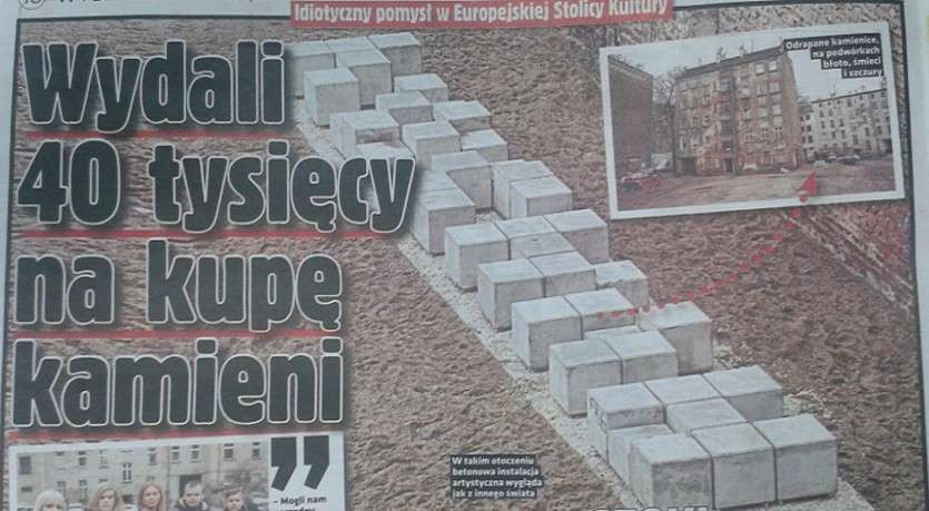 Zepsuła się kupa kamieni